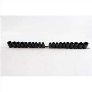 Duralast Metric + Standard Sockets, 20 Pieces