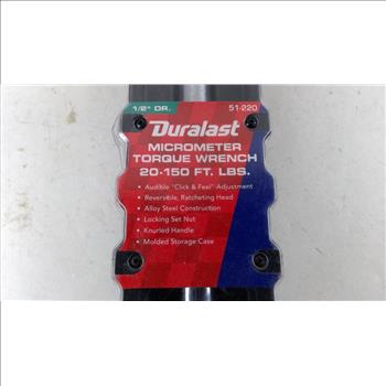 Duralast Micrometer Torque Wrench