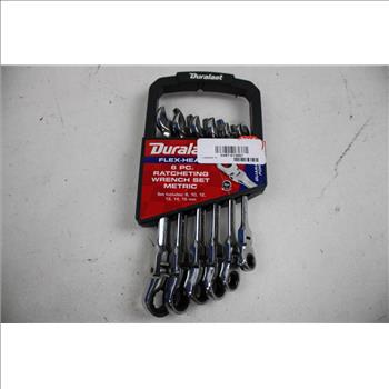 Duralast Ratcheting Wrench 6-Piece Set, Metric