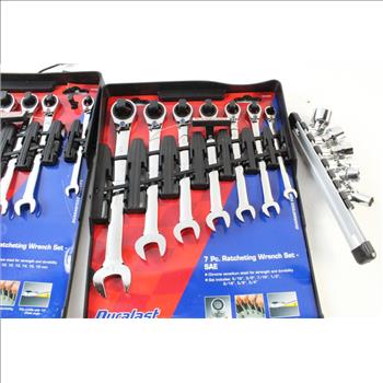 Duralast Ratcheting Wrenches And More, 5 Pieces