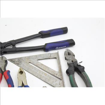 Duralast Wire Cutter, Stanley Screwdriver, And More 15+ Pieces