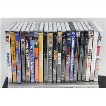 DVD Players With Assorted DVD Movies, 10+ Pieces