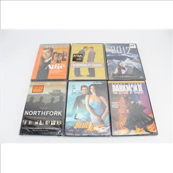 DVD Players With Assorted DVD Movies, 10+ Pieces