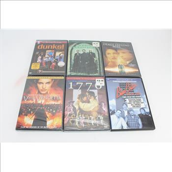 DVD Players With Assorted DVD Movies, 10+ Pieces