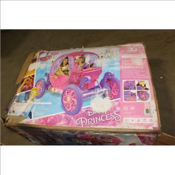 Dynacraft Disney Princess 24V Ride On Princess Carriage