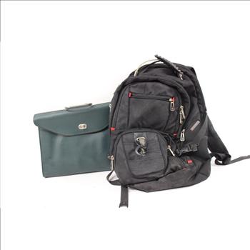 E Loop Backpack, Swiss Gear Backpack, The Holy Bible And Others, 4+ Pieces