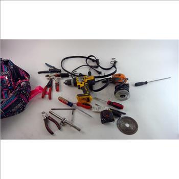 Eastsport Backpack With DeWalt Drill And More