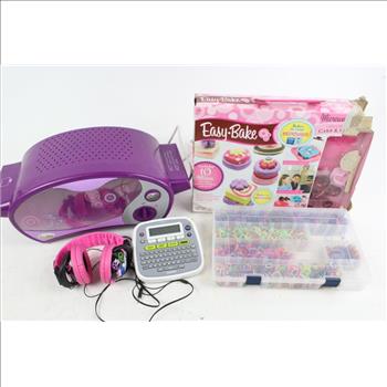 Easy Bake Oven, Hello Kitty Headphone, And More, 5 Pieces