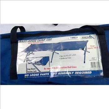 Easy-Open Camp Cot