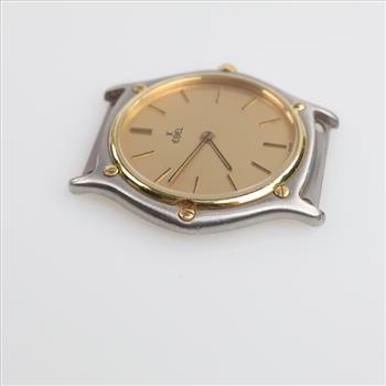 Ebel 18kt Gold Accent Wave Watch