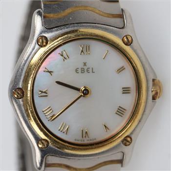 Ebel Classic Wave 18kt Gold Bracelet Watch