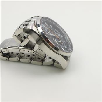 Eco Drive Radio Controlled Stainless Steel Watch
