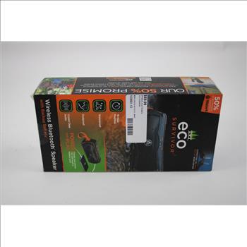 Eco Survivor Wireless Bluetooth Speaker With Backup Battery