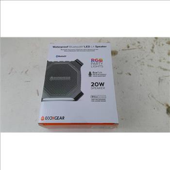 Ecoxgear Waterproof Bluetooth LED Lit Speaker