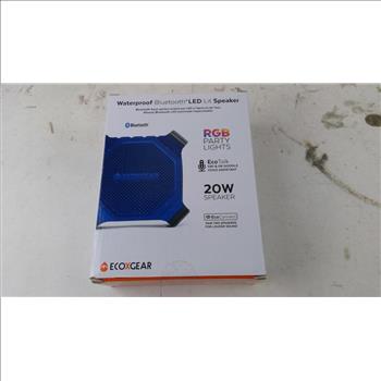 Ecoxgear Waterproof Bluetooth LED Lit Speaker