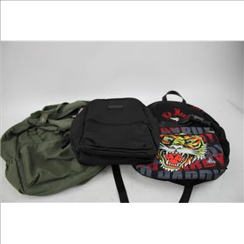 Ed Hardy, Jujube, And More Backpacks, And Bags, 7 Pieces
