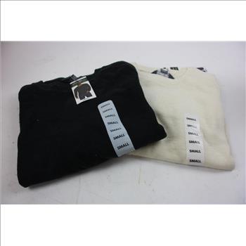 Eddie Bauer Double Knit Crew Clothing Lot, 4 Pieces