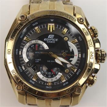 Edifice Stainless Steel Watch