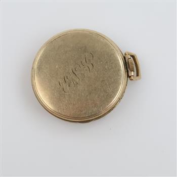 Edru 10kt RGP Pocket Watch