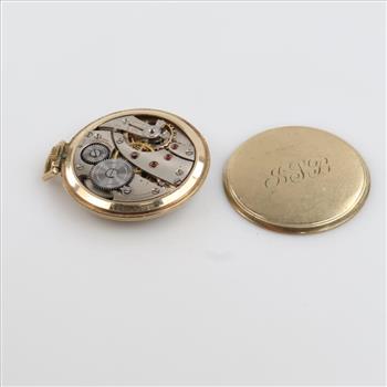 Edru 10kt RGP Pocket Watch