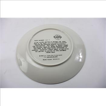 Edwin M. Knowles Collectors Plate