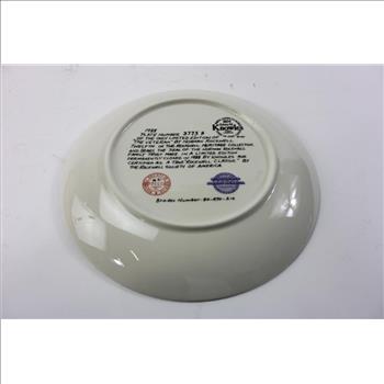 Edwin M Knowles Collectors Plate