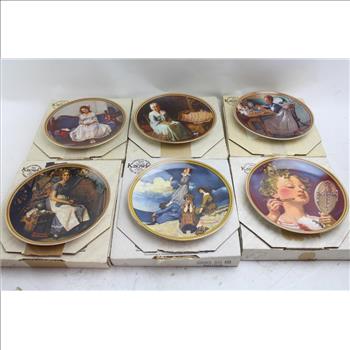 Edwin M. Knowles Craftsmanship Collector Plates: 11 Items