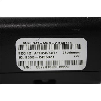 EF Johnson 5300 ES Mobile Radio Dash Mount