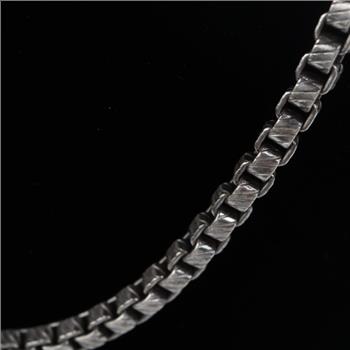 Effy Sterling Silver Box Link Necklace