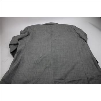 Egara Suit Jacket, Grey, Slim Fit, Size 46 Regular