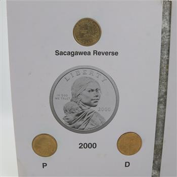 Eight Sacagwea Dollar 2000-2004 Booklets