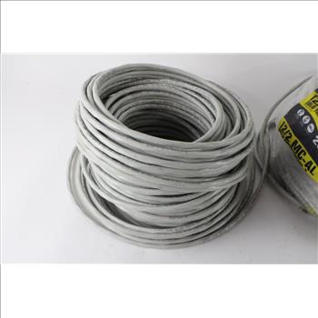 Electrical Wire Bulk Lot, 2 Rolls, 250 + Ft