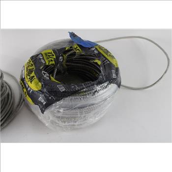Electrical Wire Bulk Lot, 2 Rolls, 250 + Ft