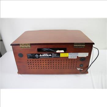 Electrohome Retro Music System Turntable CD Player