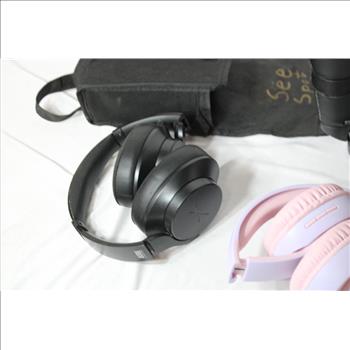 Electronics Bulk Lot - Powerbank, Headphones, AC Adapters, And More