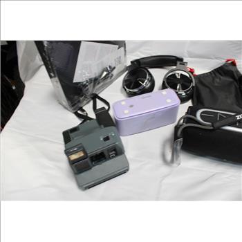 Electronics Lot - Headphones, Cables, And More