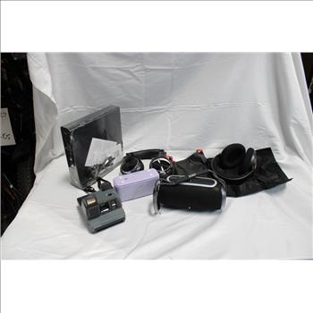 Electronics Lot - Headphones, Cables, And More