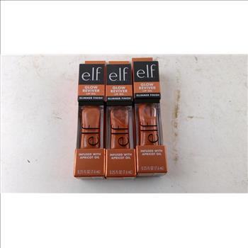 E.L.F Glow Reviver Lip Oil 3 Pieces