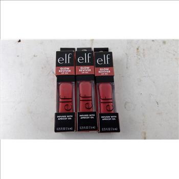 E.L.F Glow Reviver Lip Oil 3 Pieces