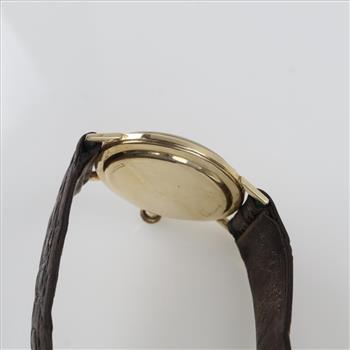 Elgin 14kt Gold Dress Watch - Evaluated By Our Certified Gemologist-AGS/GIA