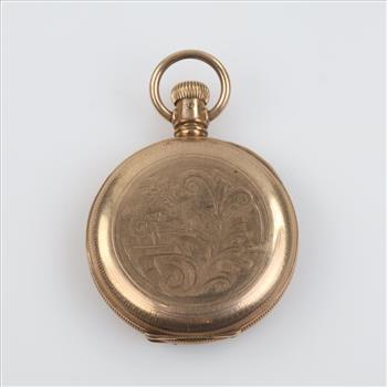 Elgin 8kt Gold Case Pocket Watch