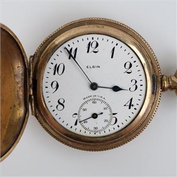 Elgin GF Hunter Pocket Watch