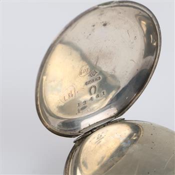 Elgin Mat. Laflin National Watch Co. Silver Pocket Watch