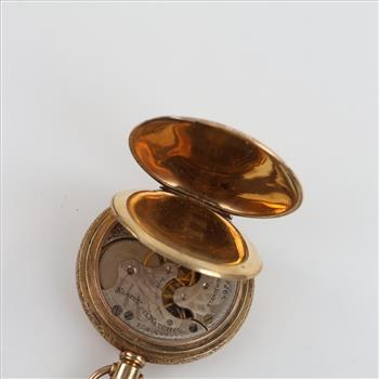 Elgin National Watch Co. 14kt GP Hunter Pocket Watch