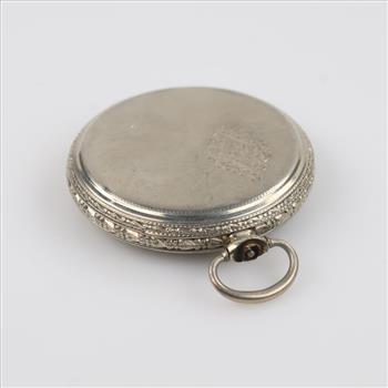 Elgin National Watch Co. 14kt White GF Case Pocket Watch