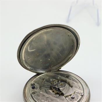 Elgin National Watch Co. .800 Silver Pocket Watch
