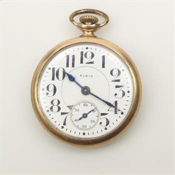 Elgin National Watch Co. 9kt Gold Pocket Watch
