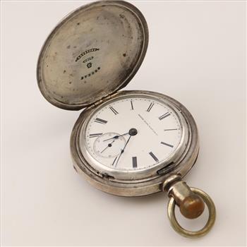 Elgin National Watch Co. Silver Pocket Watch