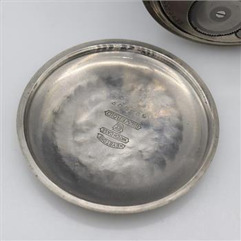 Elgin Silver Plated Pocket Watch