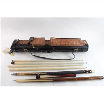 Elite Case With Lucasi, Schon & More Pool Cues